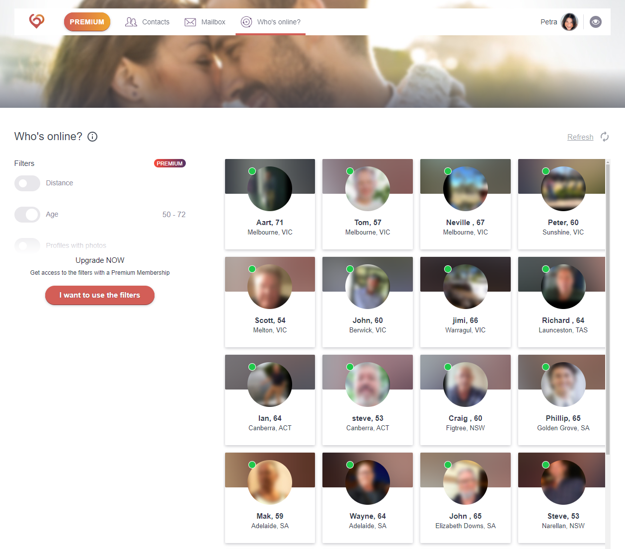 60sDating Who's online?